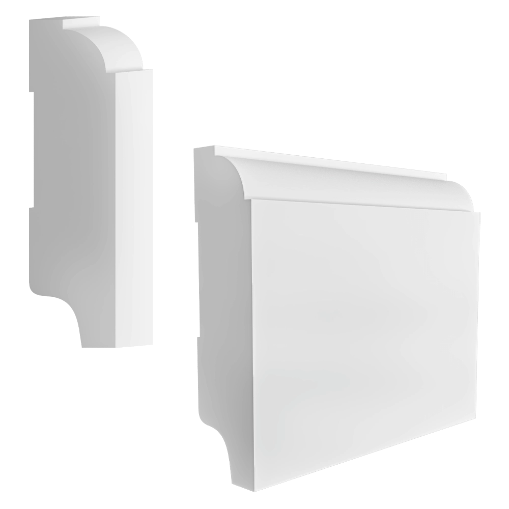 Dusek Decor  - Skirting board Rhodos 3D Model