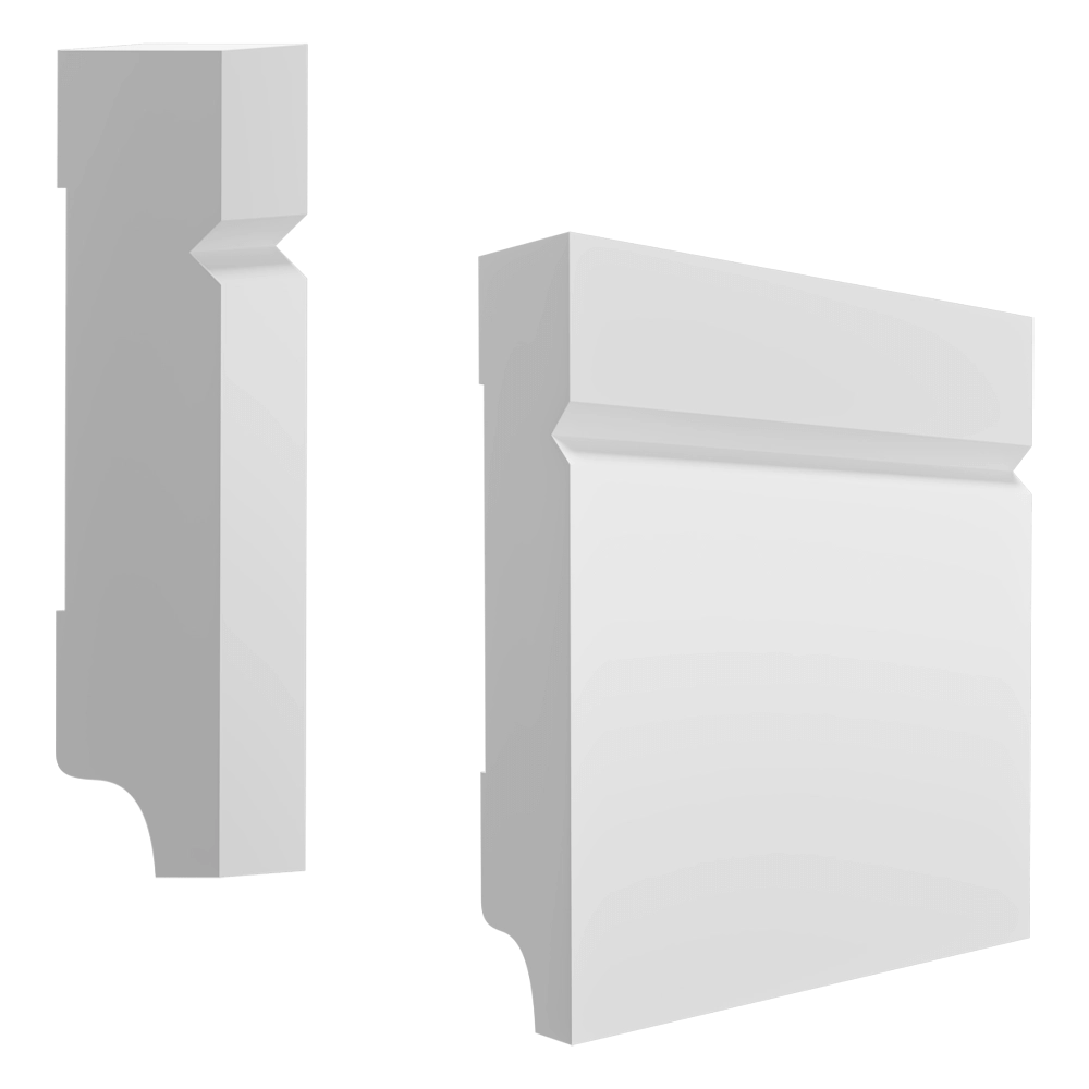 Dusek Decor  - Skirting board San Diego 3D Model