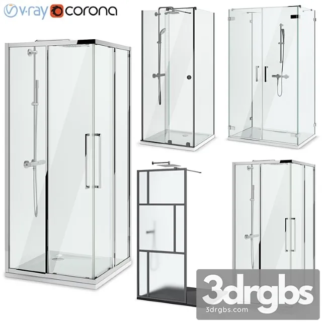 Dushevye Kabiny Radaway West One Bathrooms And Ideal Set 125 3D Model Free