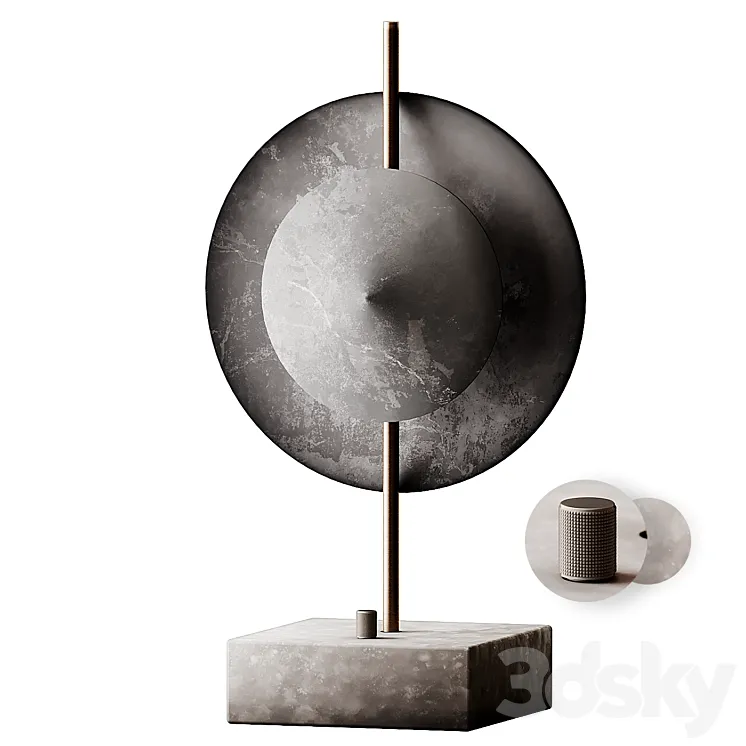 DUSK TABLE LAMP Designed by Nicolaj Nøddesbo 3D Model Free Download