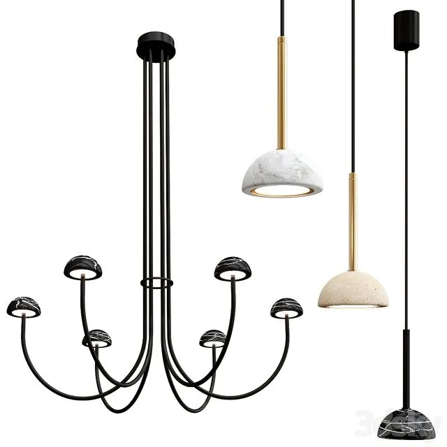 DUSSA collection C1307 C1307-6 by Pepe Fornas 3D Model