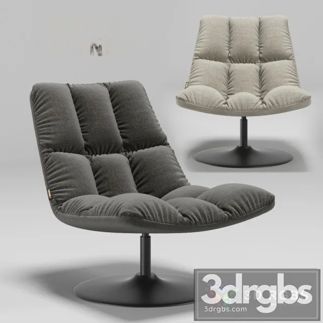 Dutch Bone Bar Louge Chair 3D Model Free
