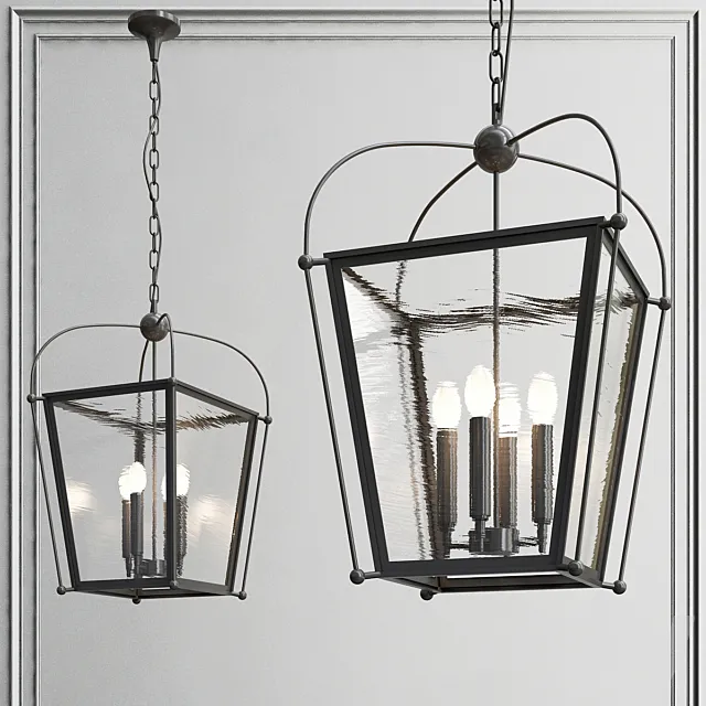 Dutch Glass Pendant Arteco 4 3D Model