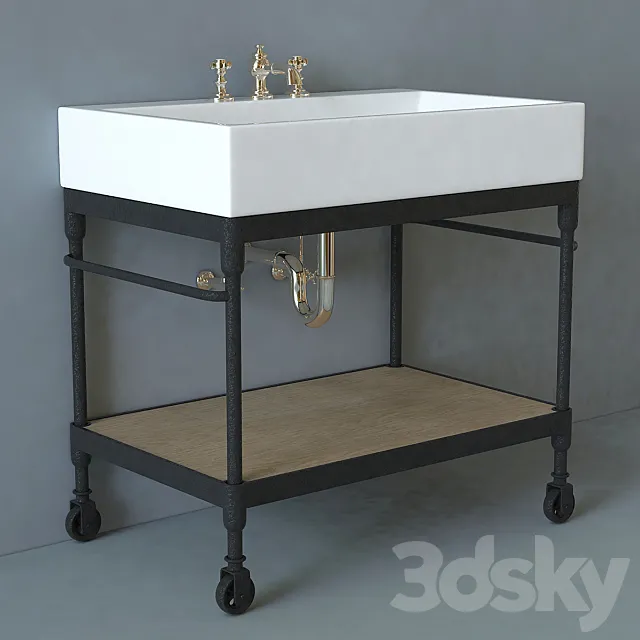 Dutch Industrial Console 3DModel