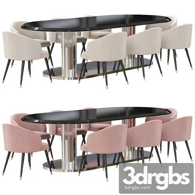 DV Home Collection Douglas Plaza Tavolo 3D Model Free