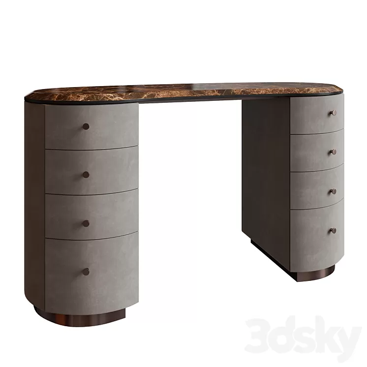 DV HOME Tiffany Beauty Console 3D Model