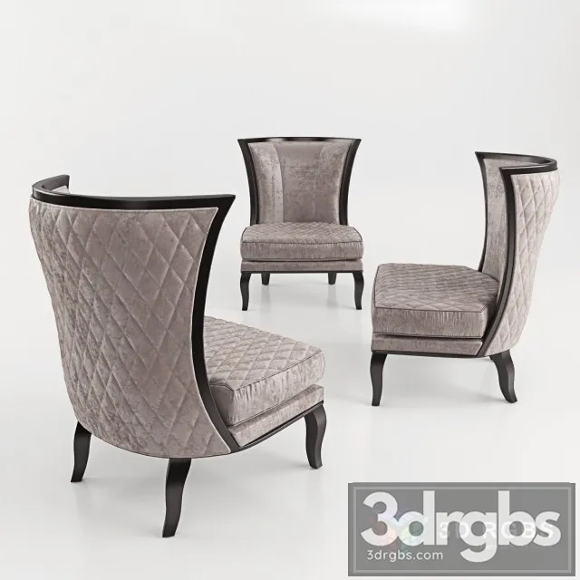 DVH Byron Armchair 3D Model Free