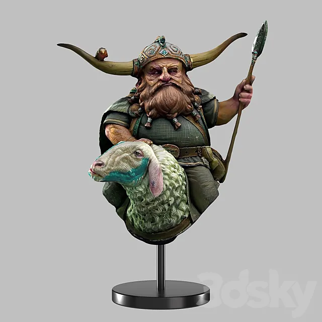Dwarf 3D Model