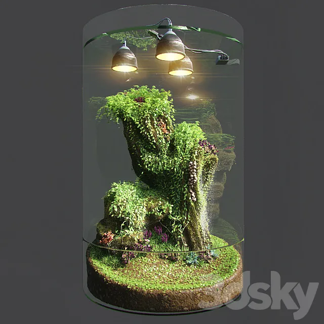 Dwarf Florarium 3DModel
