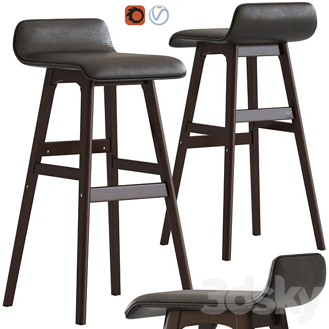 Dwell home charlie barstool 3DModel