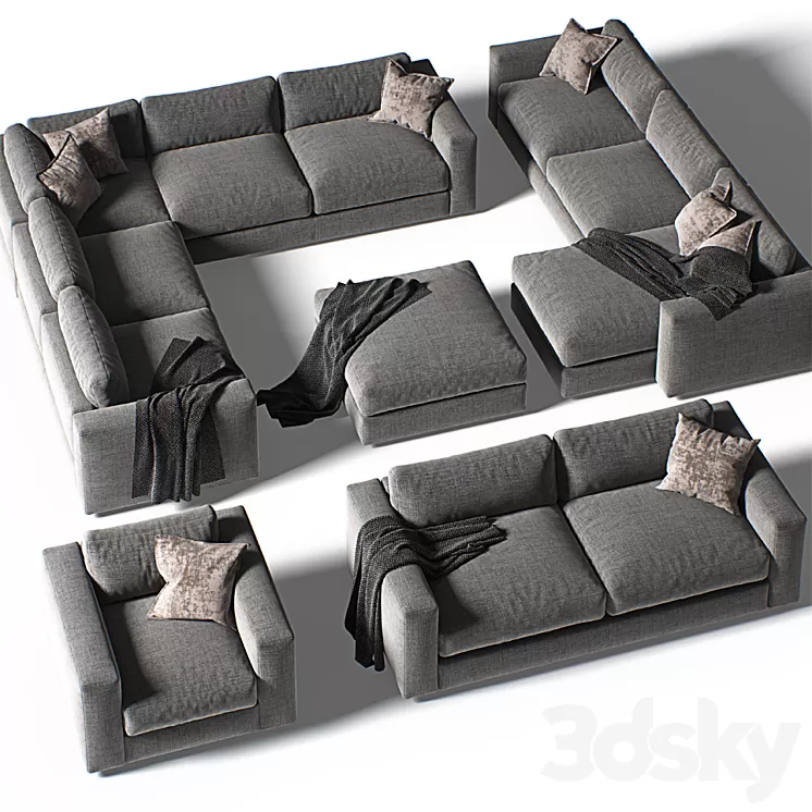 DWR Reid Sectional set