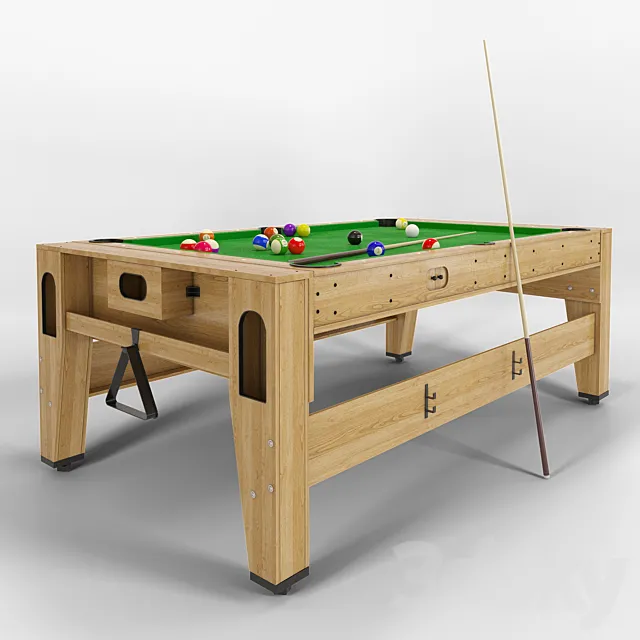 Dynamic Billard Twister 3D Model
