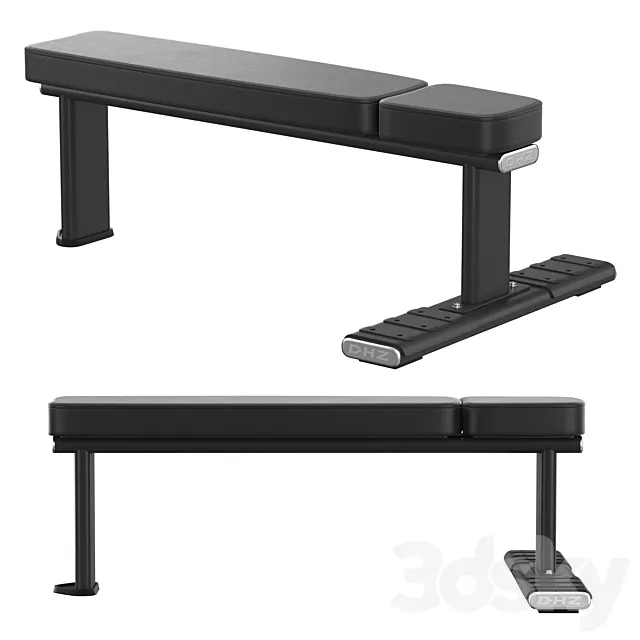 E-7036 Flat Bench 3D Model
