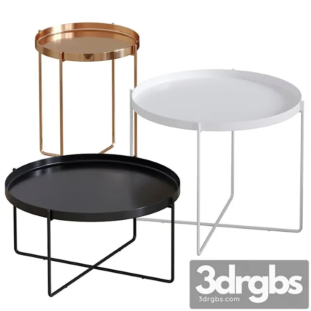 E15 - cm05 habibi side table 2 3D Model Free