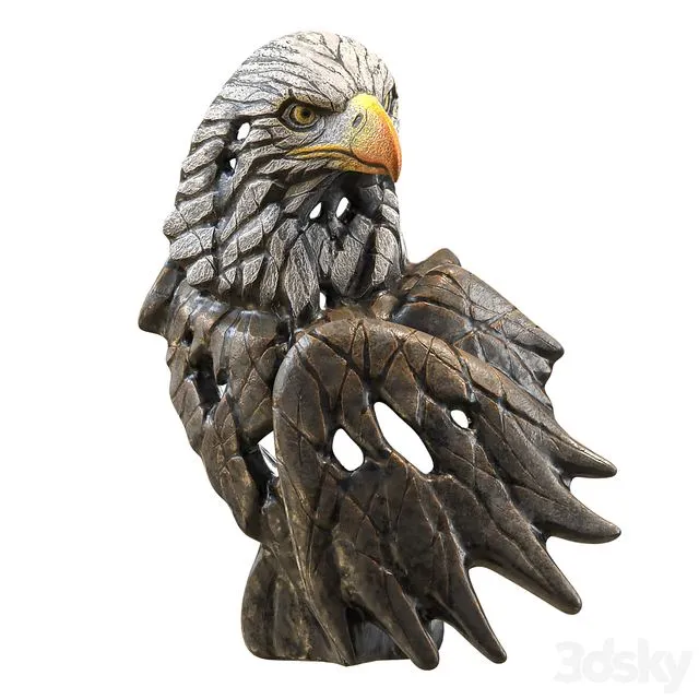 Eagle bust 3D Model