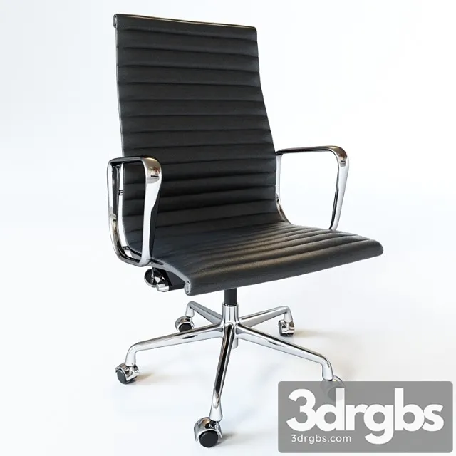 Eames aluminum group executive chair 2 3D Model Free