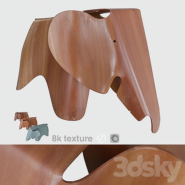 Eames elephant 3D Model