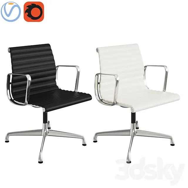 Eames management chair glides 3DModel