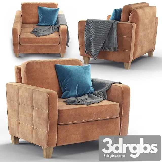 Earl armchair 3D Model Free