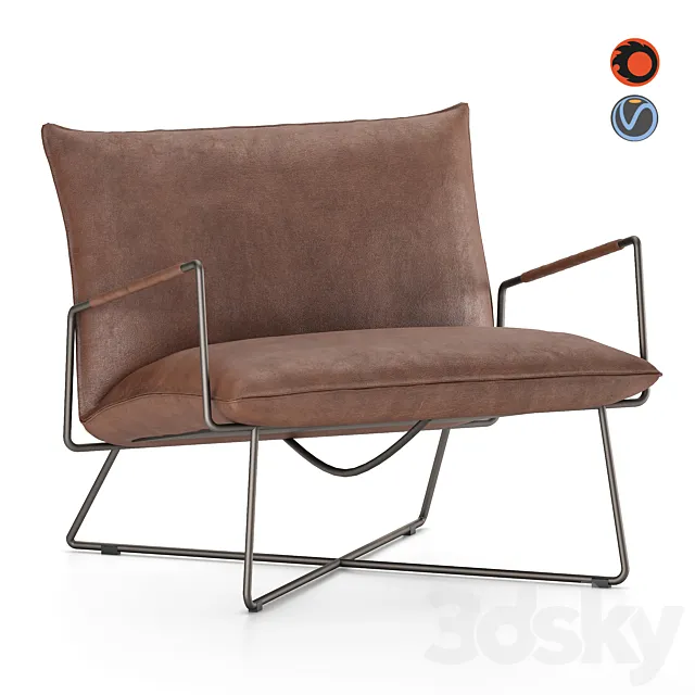 Earl armchair from Jessdesign 3D Model