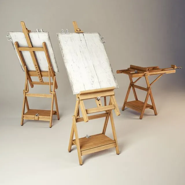 easel 2 3D Model