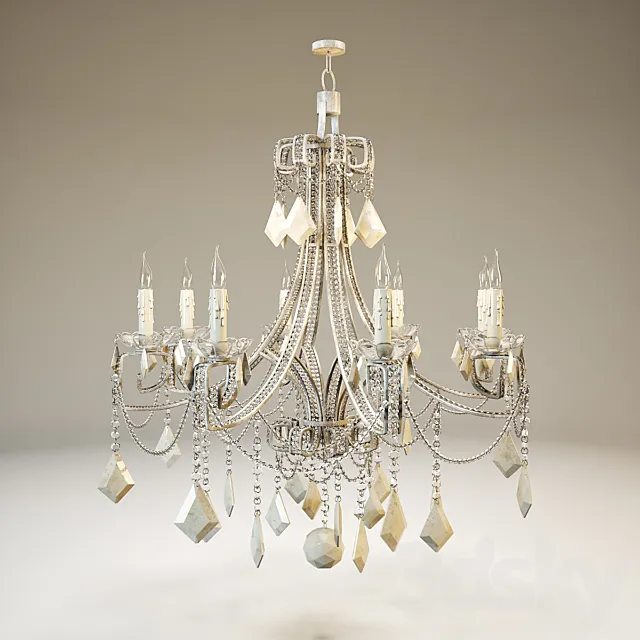 Ebanista BARDOT CHANDELIER 3D Model