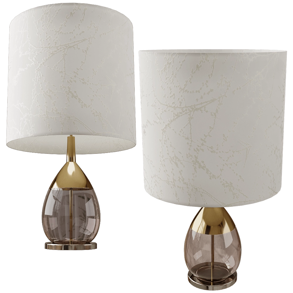 EBB&FLOW - Table lamp Lute M 3D Model