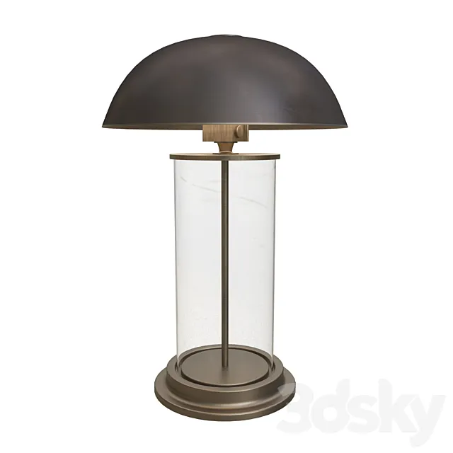 Ebe Glass Lamp 3D Model