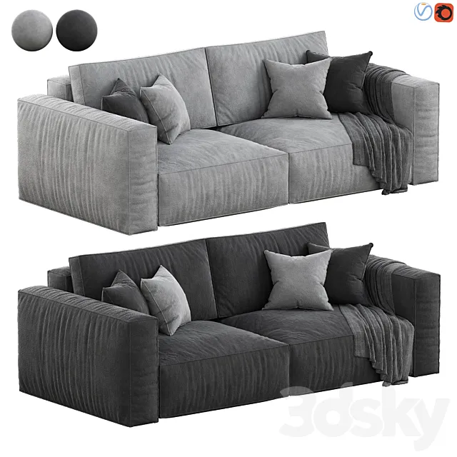 Ebi Sofa by Divan ru 3D Model