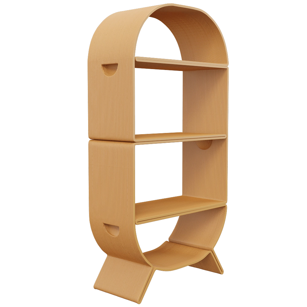 Eburet - Bookshelf BATON 3D Model