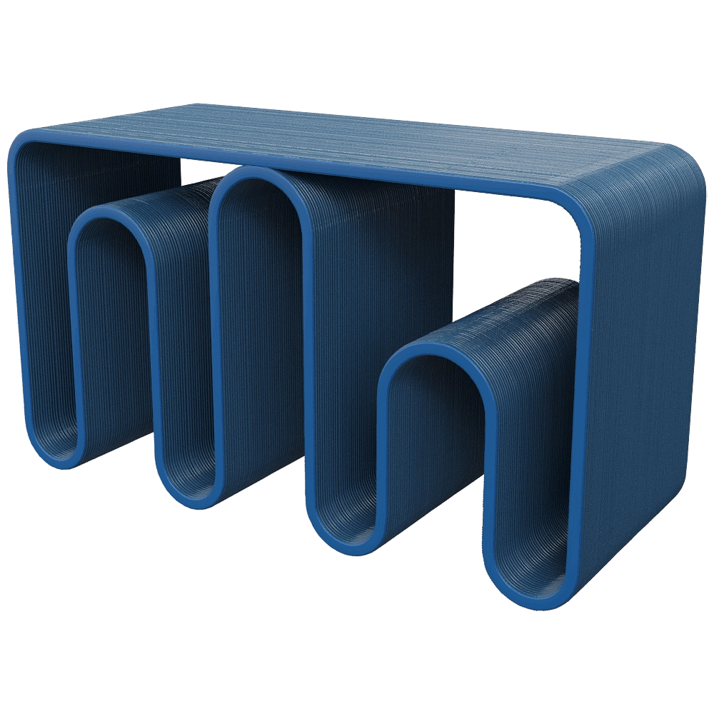 Eburet - Coffee table with storage EBURET MEGA 3D Model