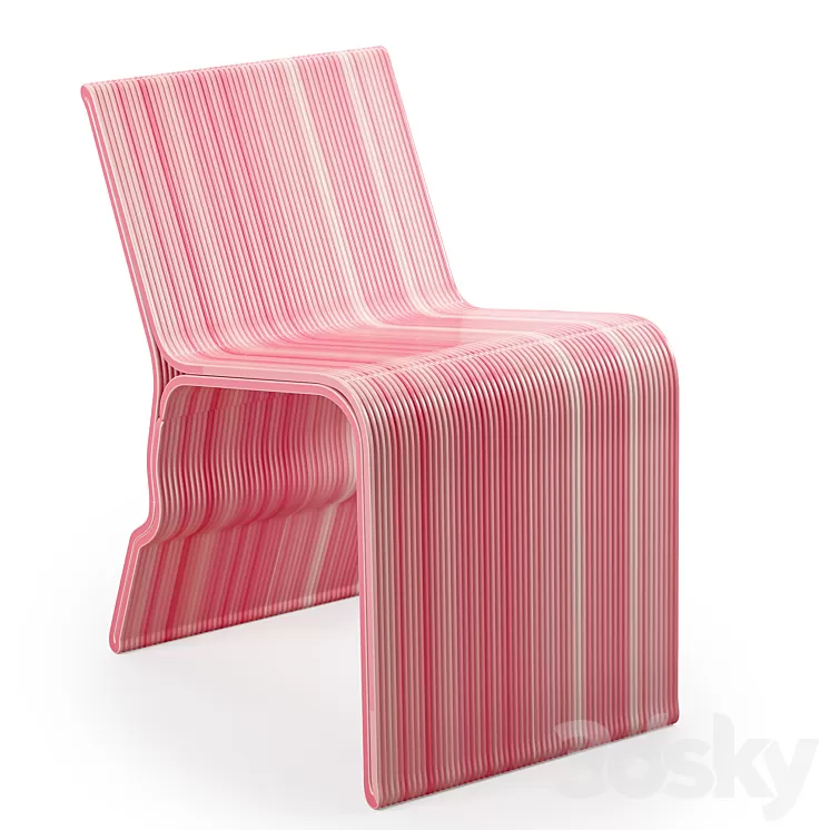 Eburet Yura chair 3D Model Free