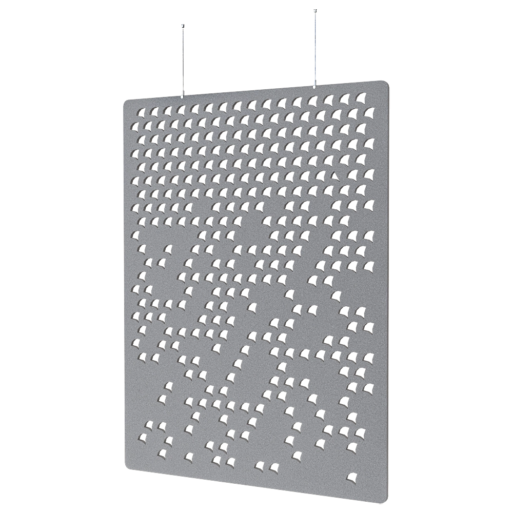 ECHOJAZZ - Room divider ECHOCURTAIN ARC 3D Model