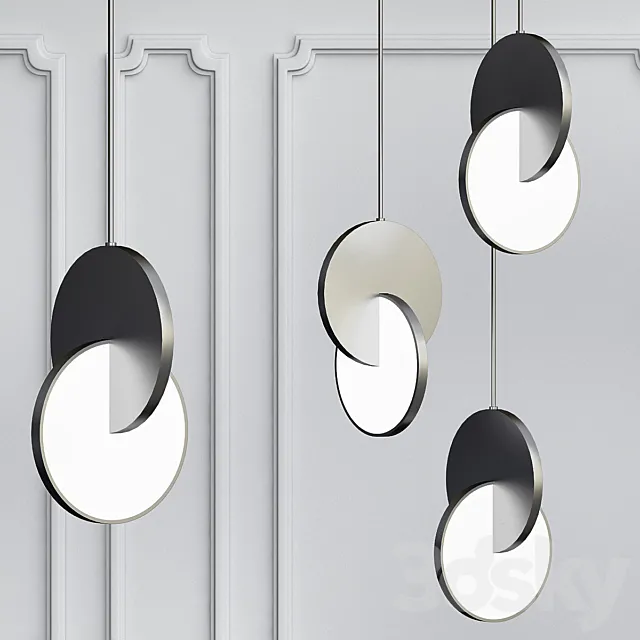 Eclipse Pendant 3D Model