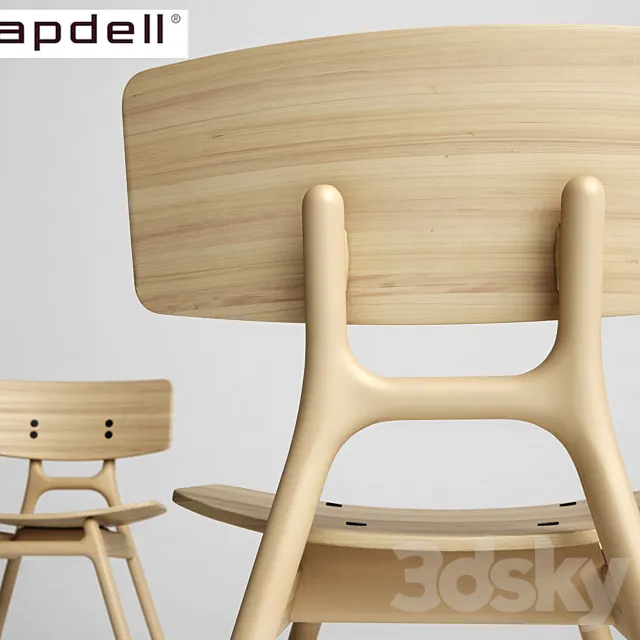 Eco chair Capdell 3D Model