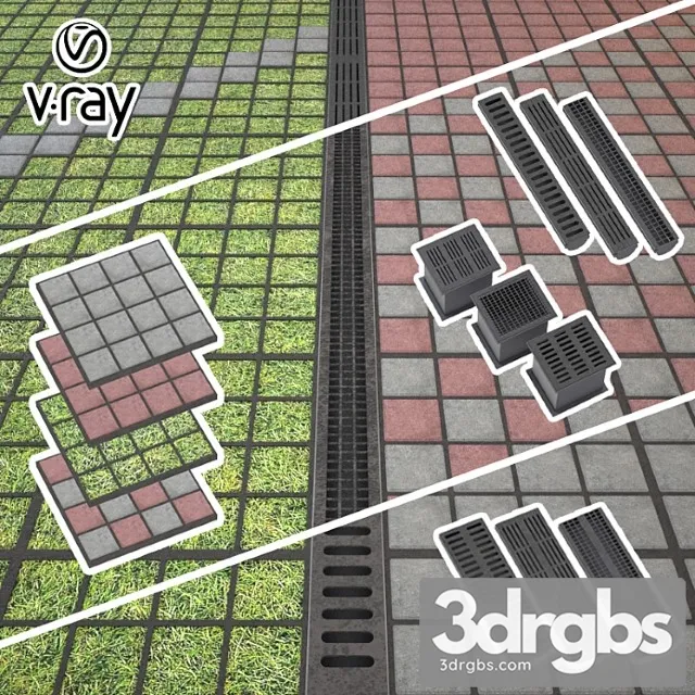 Eco Parking 3D Model Free