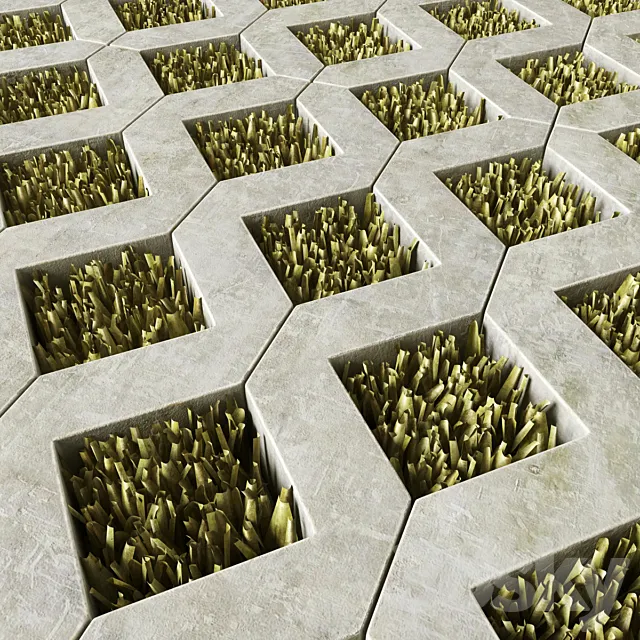 Eco parking _ Eco parking 3D Model