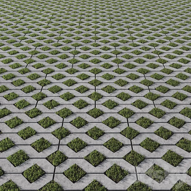 Eco tiles 4 3D Model