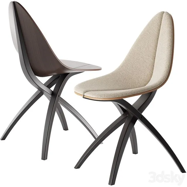 Edaha Chair By Koyori 3D Model