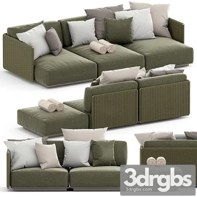 Eddy outdoor sofa by flexform