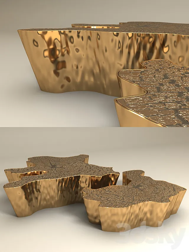 Eden Center Table by Boca do Lobo 3D Model