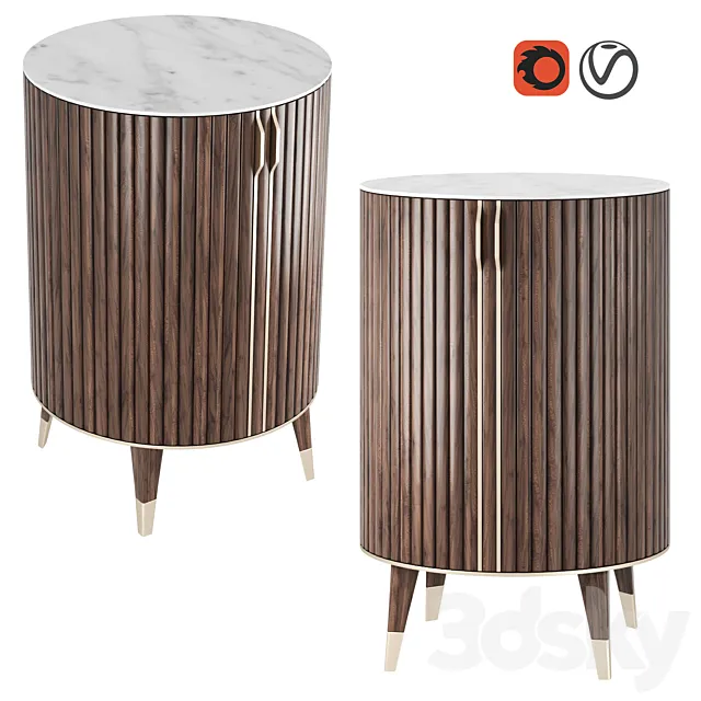 EDEN ROCK Mini bar Design Sacha Lakic 3D Model