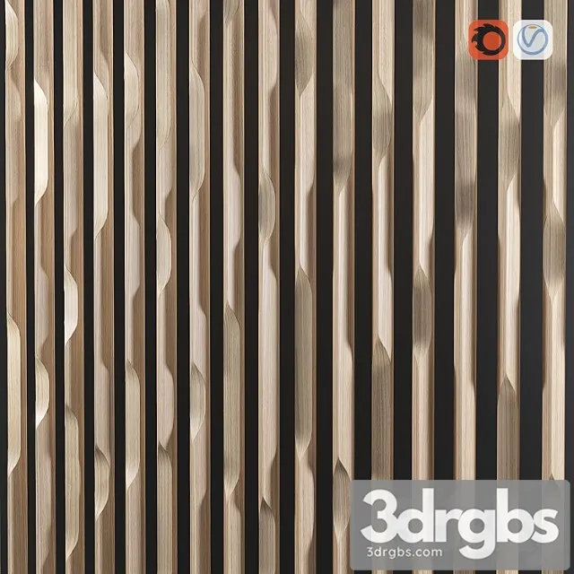 Edge decor panel 3D Model Free