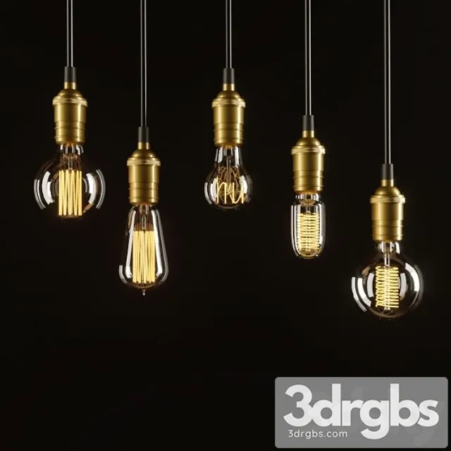 Edison Light 2 3D Model Free