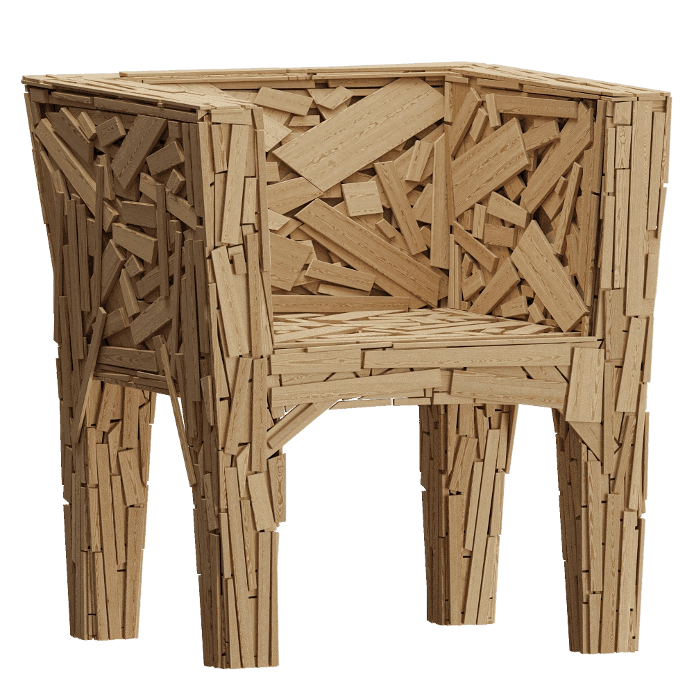 Edra - Armchair Favela 3D Model