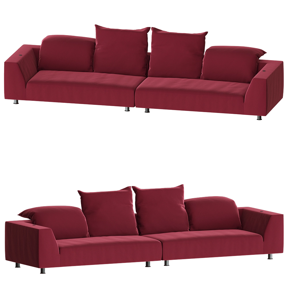 Edra - Sofa ABS190Tsx - ABS190Tdx 3D Model