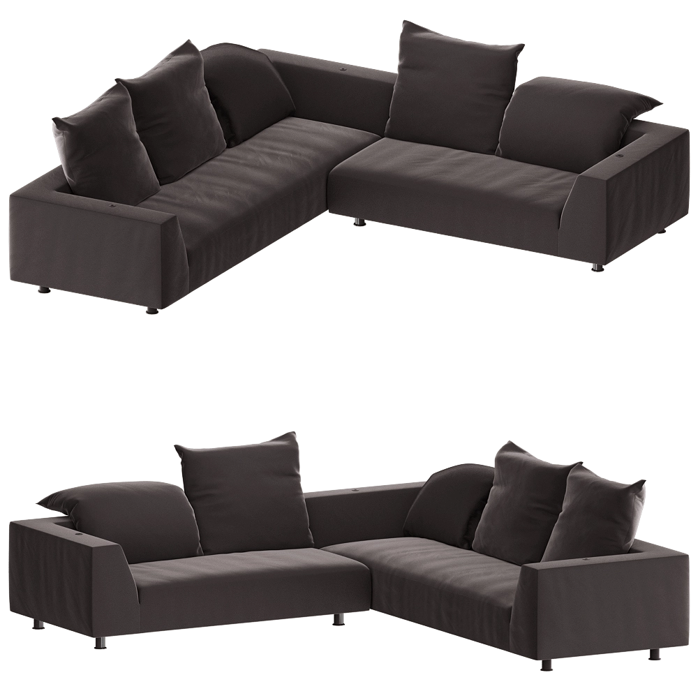 Edra - Sofa ABS190Tsx - ABS300dv 3D Model