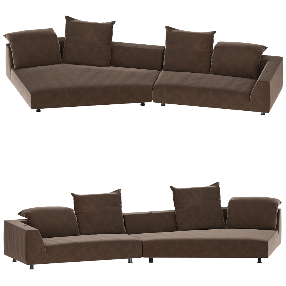 Edra - Sofa ABS190Tsx - ABSPTGdx 3D Model
