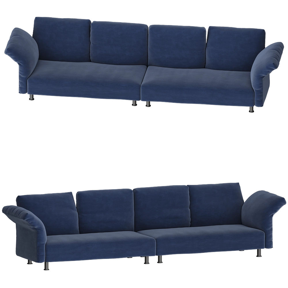 Edra - Sofa ES170Tsx - ES170Tdx 3D Model