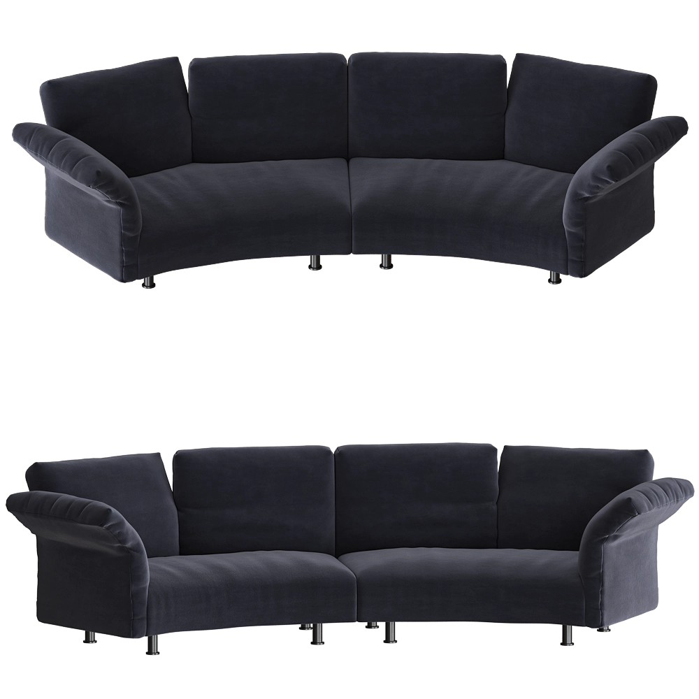 Edra - Sofa ES170TsxC - ES170TdxC 3D Model